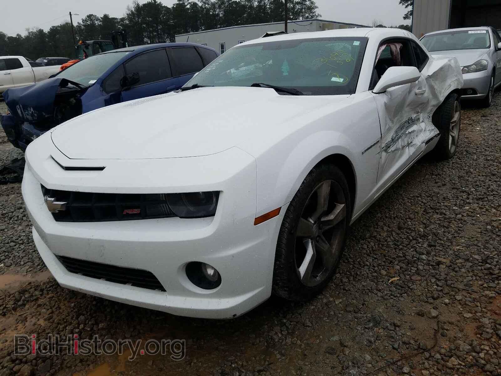2012 CHEVROLET CAMARO - VIN: 2G1FB1E38C9141463 - Фото 2