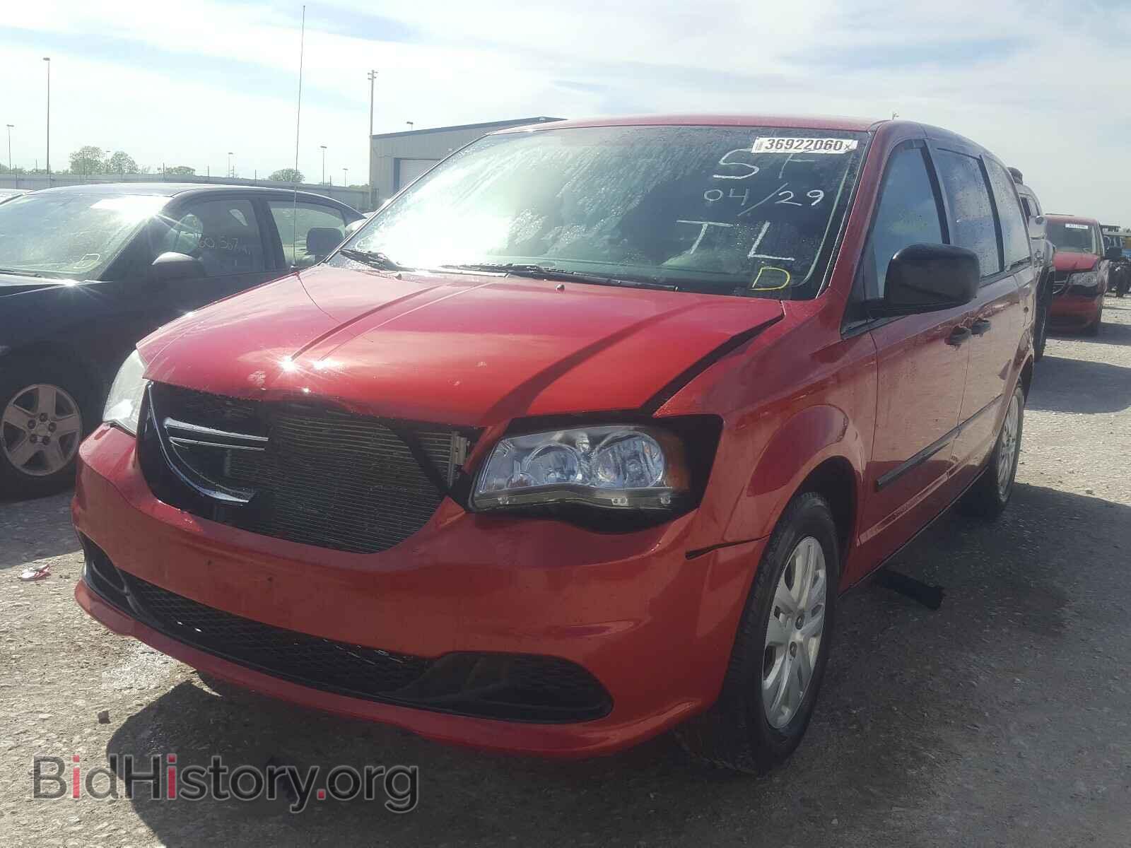 2013 DODGE CARAVAN - VIN: 2C4RDGBG5DR703183 - Фото 2