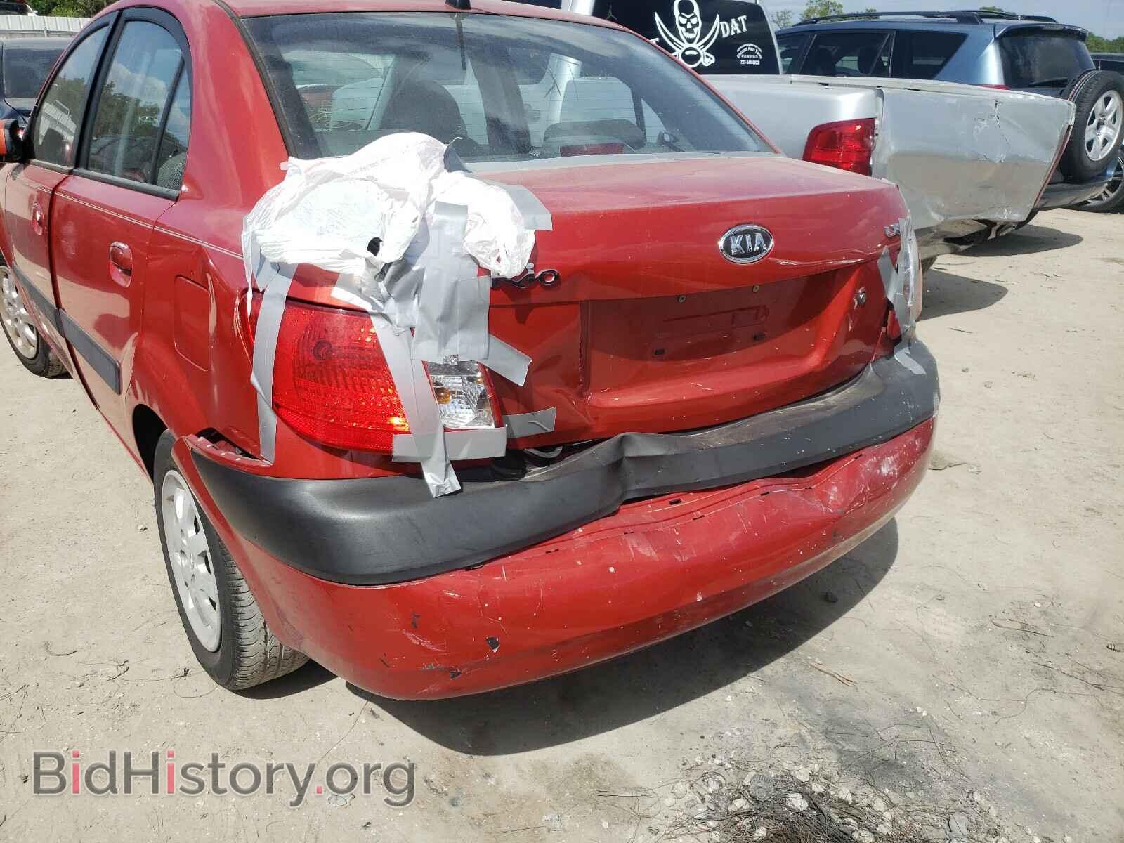 2006 KIA RIO - VIN: KNADE123666097966 - Фото 9