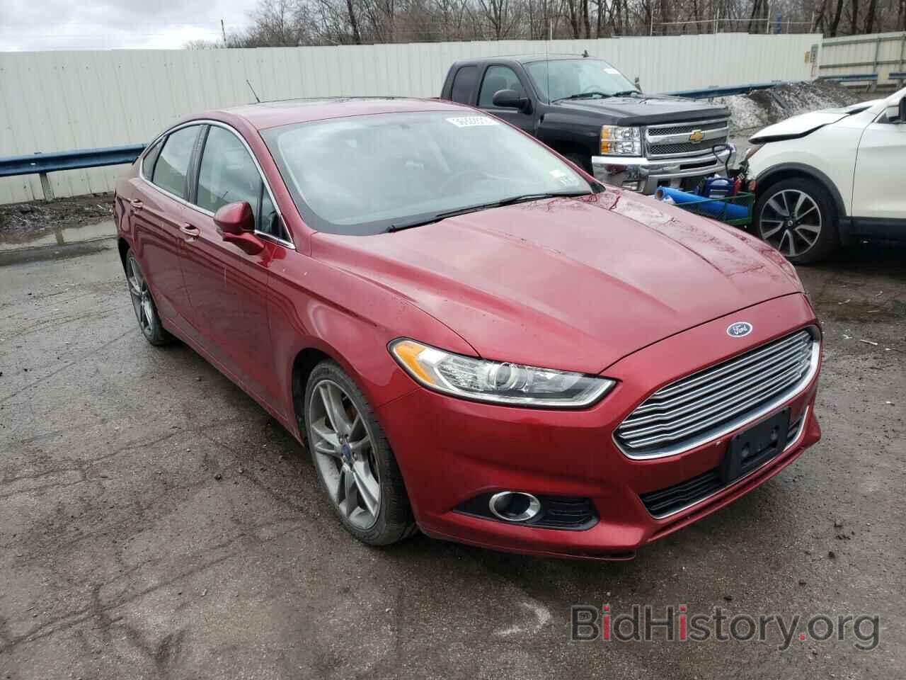 Photo 3FA6P0K91DR354381 - FORD FUSION 2013