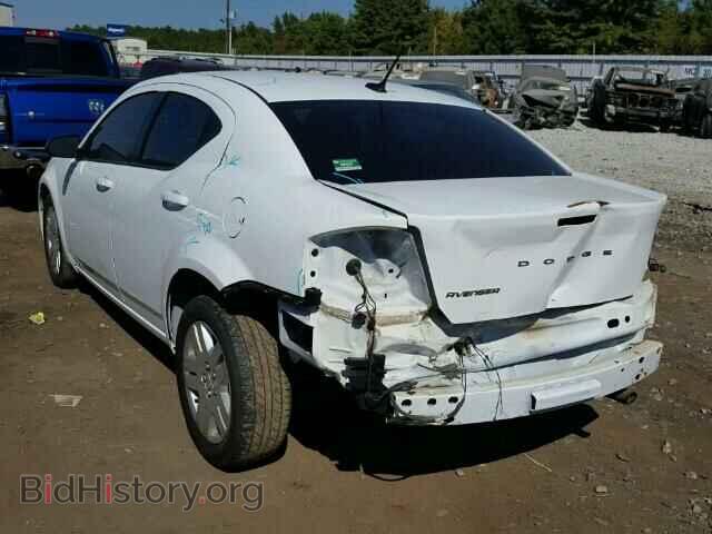 2014 DODGE AVENGER - VIN: 1C3CDZAB7EN126280 - Фото 3
