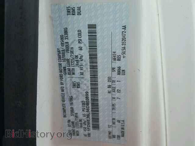 2006 FORD ECONOLINE - VIN: 1FDWE35L56DB03699 - Фото 10