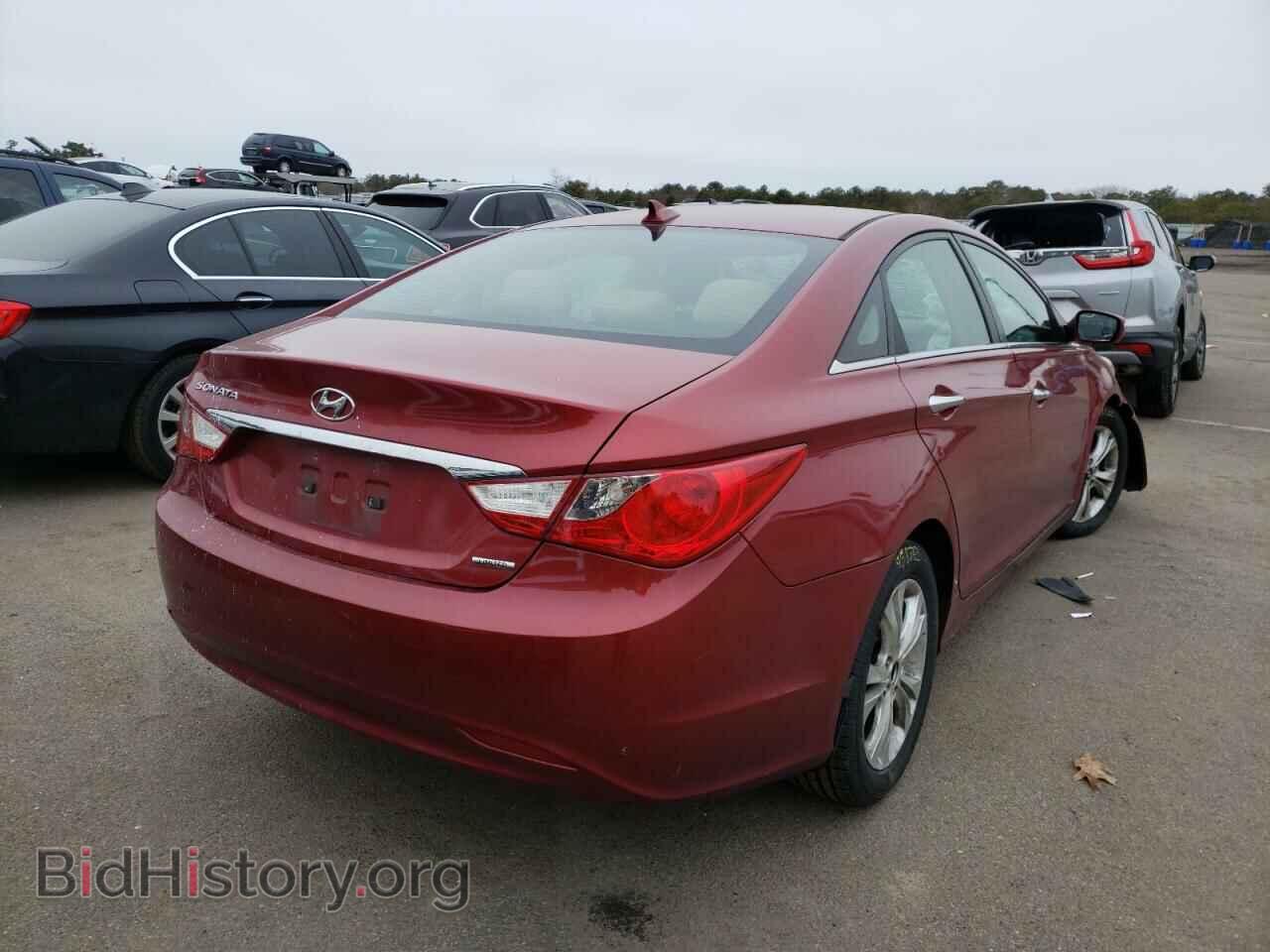 2013 HYUNDAI SONATA - VIN: 5NPEC4AC0DH655443 - Фото 4