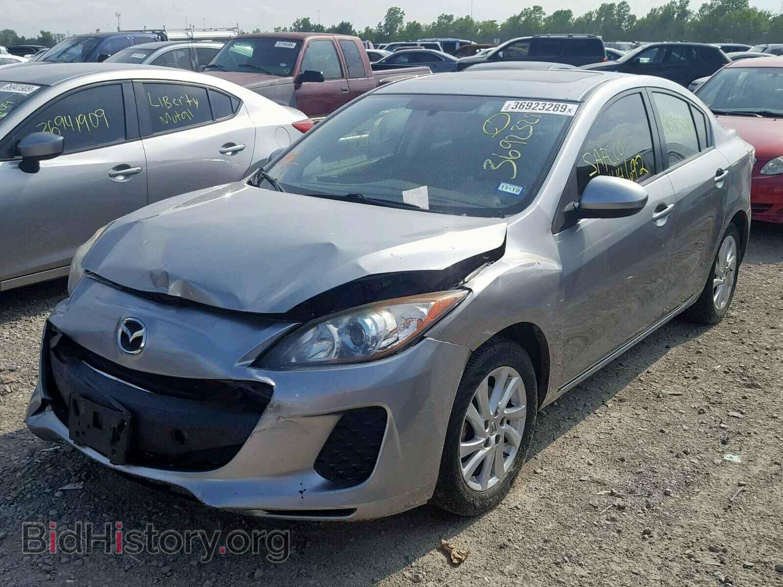 2012 MAZDA 3 - VIN: JM1BL1W73C1673020 - Фото 2