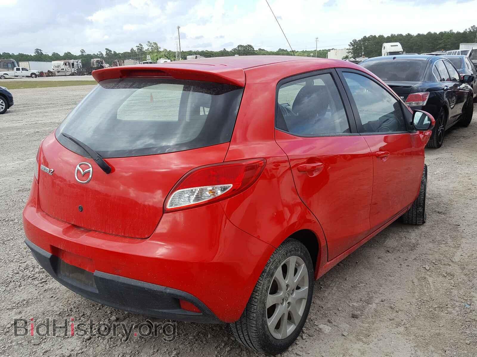 2012 MAZDA 2 - VIN: JM1DE1LZ8C0140207 - Фото 4