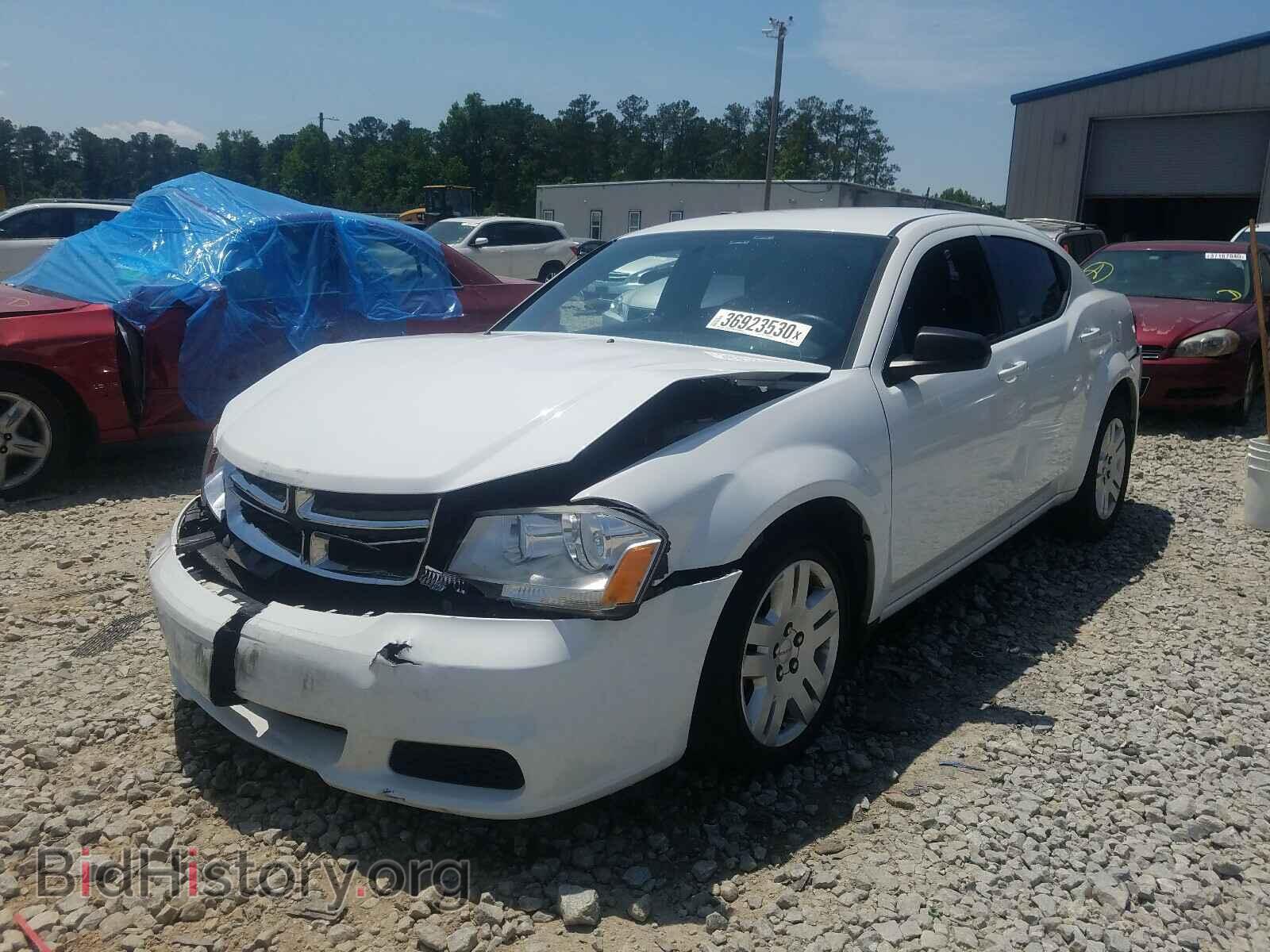 2014 DODGE AVENGER - VIN: 1C3CDZAB5EN143904 - Фото 2