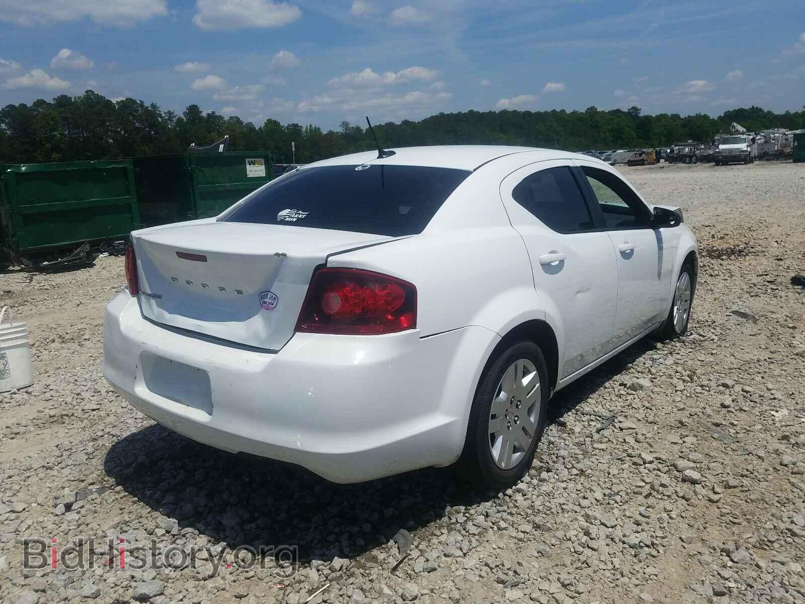 2014 DODGE AVENGER - VIN: 1C3CDZAB5EN143904 - Фото 4