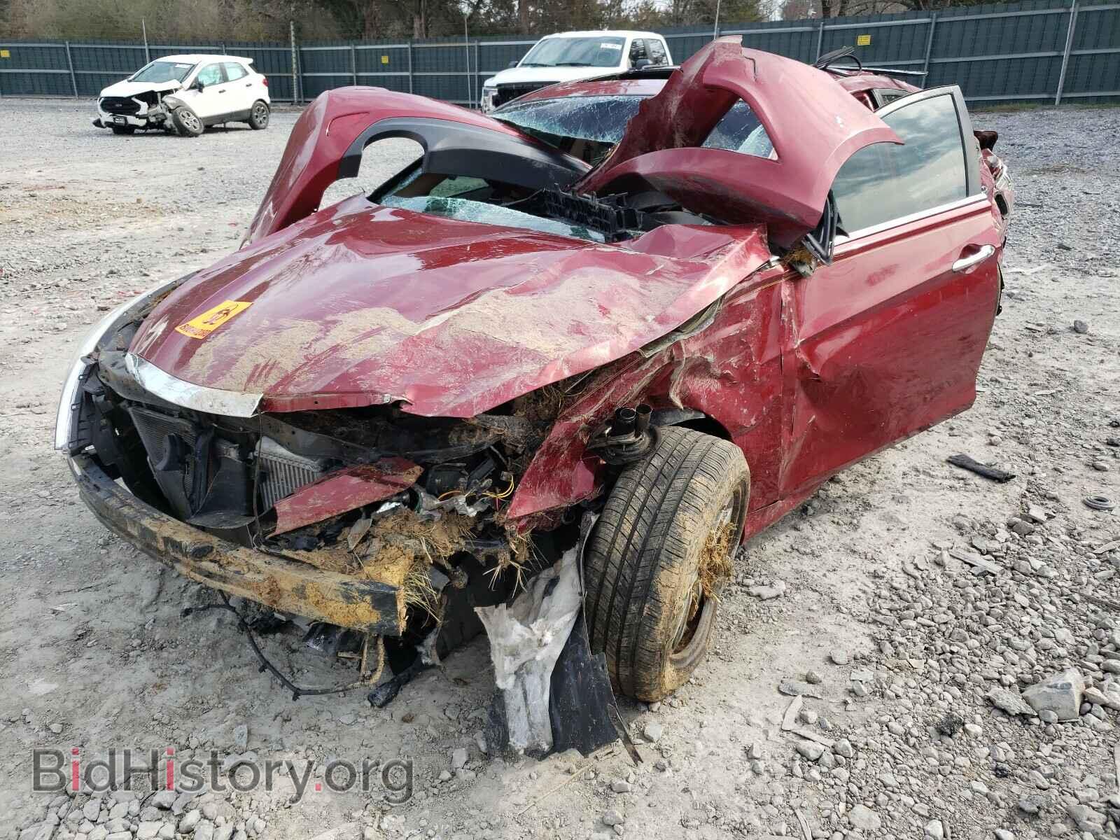 2014 HYUNDAI SONATA - VIN: 5NPEC4ABXEH948436 - Фото 2
