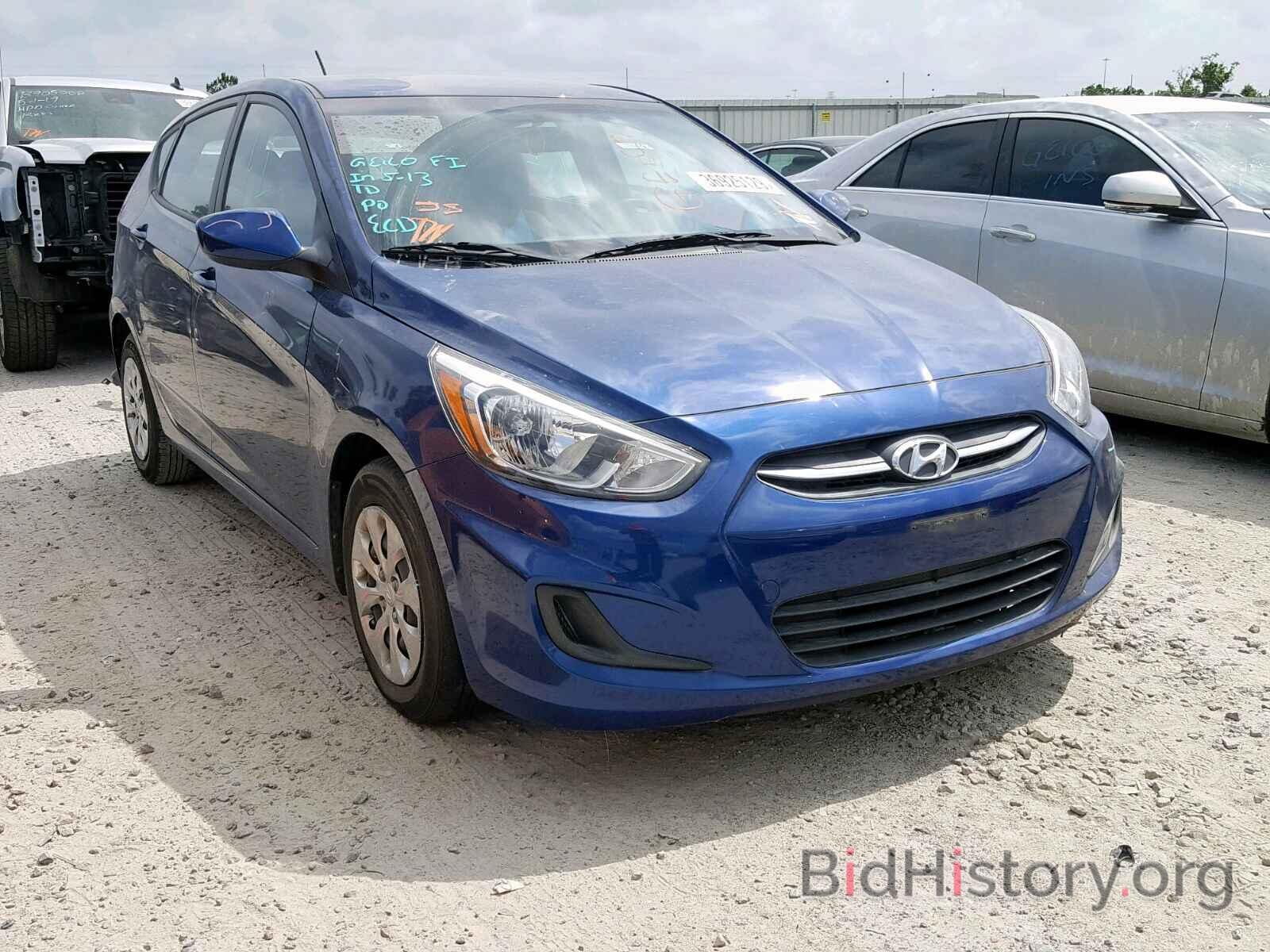 Photo KMHCT5AEXGU259816 - HYUNDAI ACCENT 2016