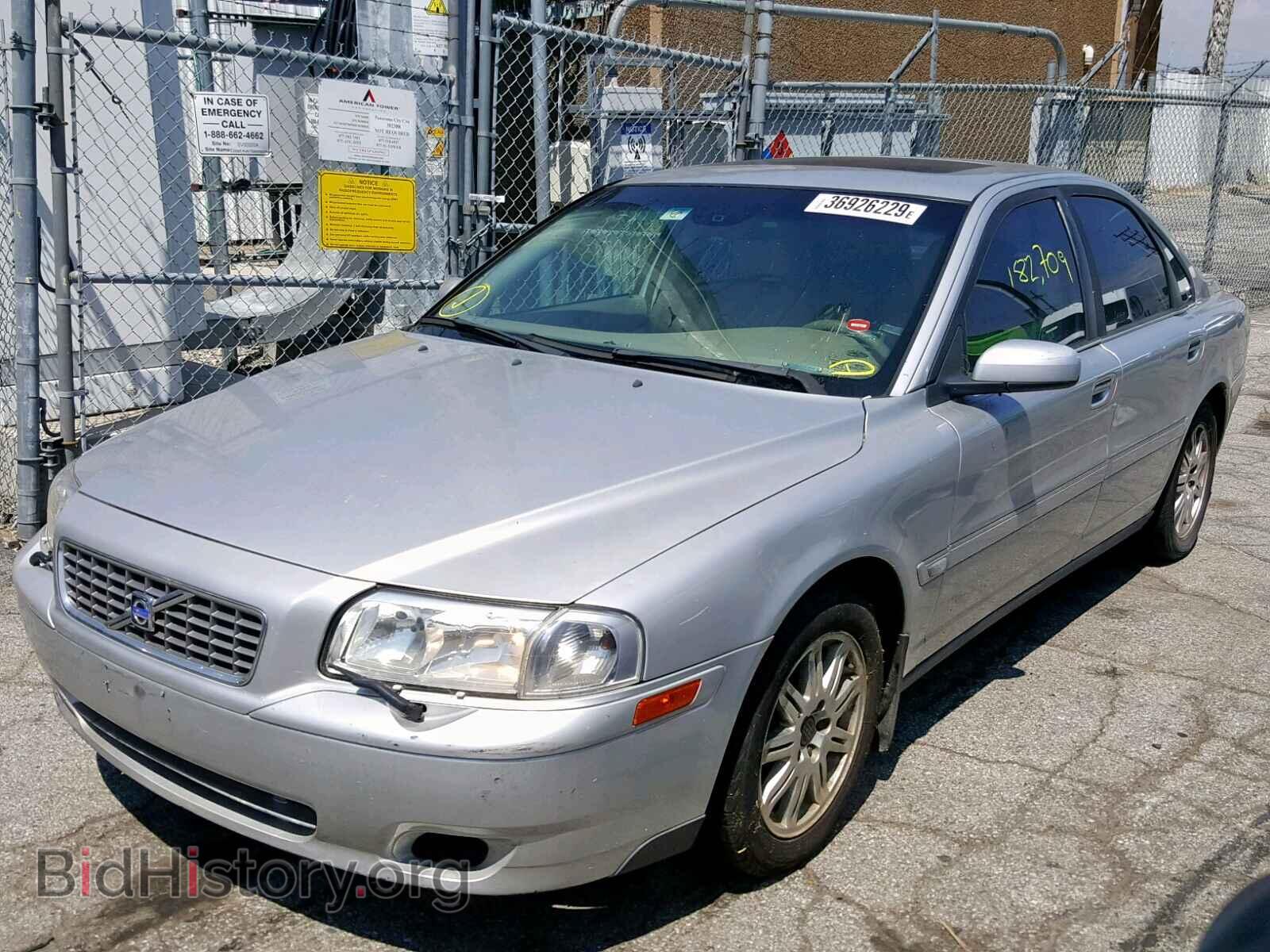2004 VOLVO S80 - VIN: YV1TS59H041369724 - Фото 2