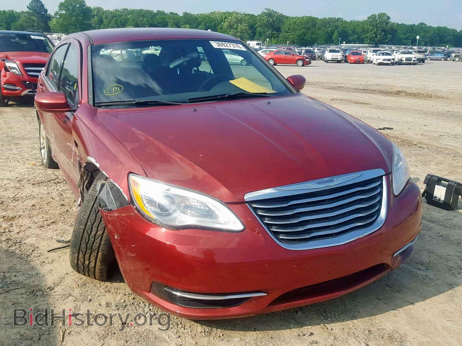 Фотография 1C3CCBAB8CN295327 - CHRYSLER 200 2012