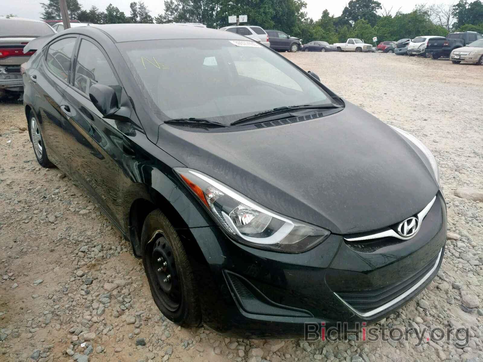 Фотография 5NPDH4AE1GH792121 - HYUNDAI ELANTRA 2016