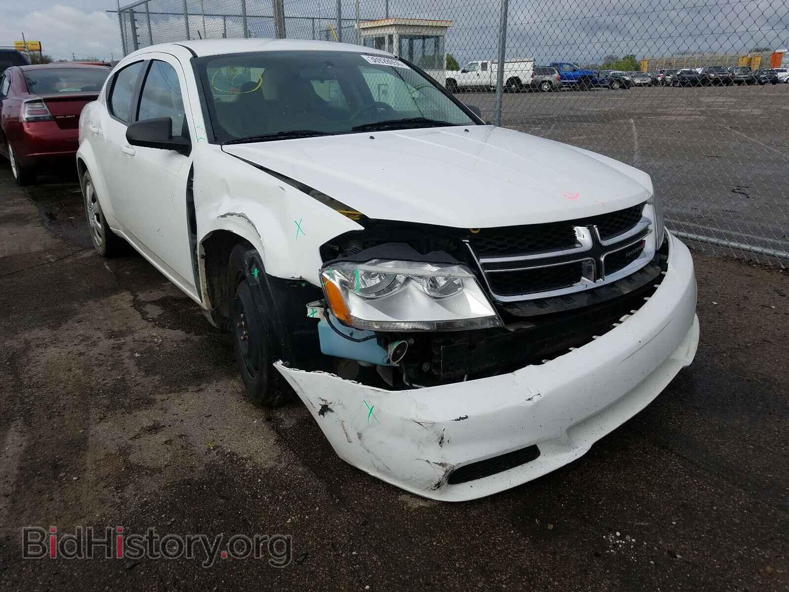 Фотография 1C3CDZAB9DN540658 - DODGE AVENGER 2013