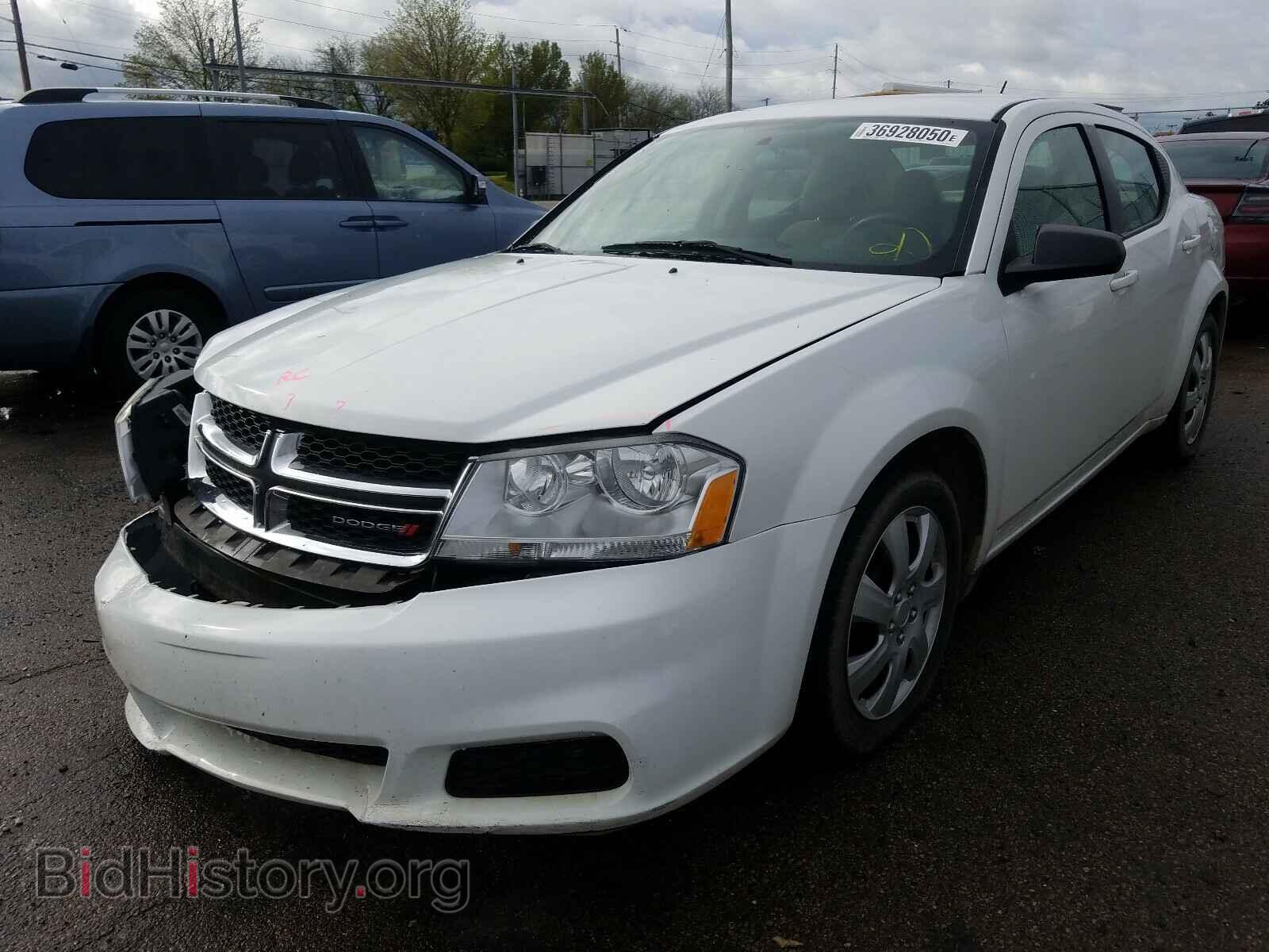 2013 DODGE AVENGER - VIN: 1C3CDZAB9DN540658 - Фото 2