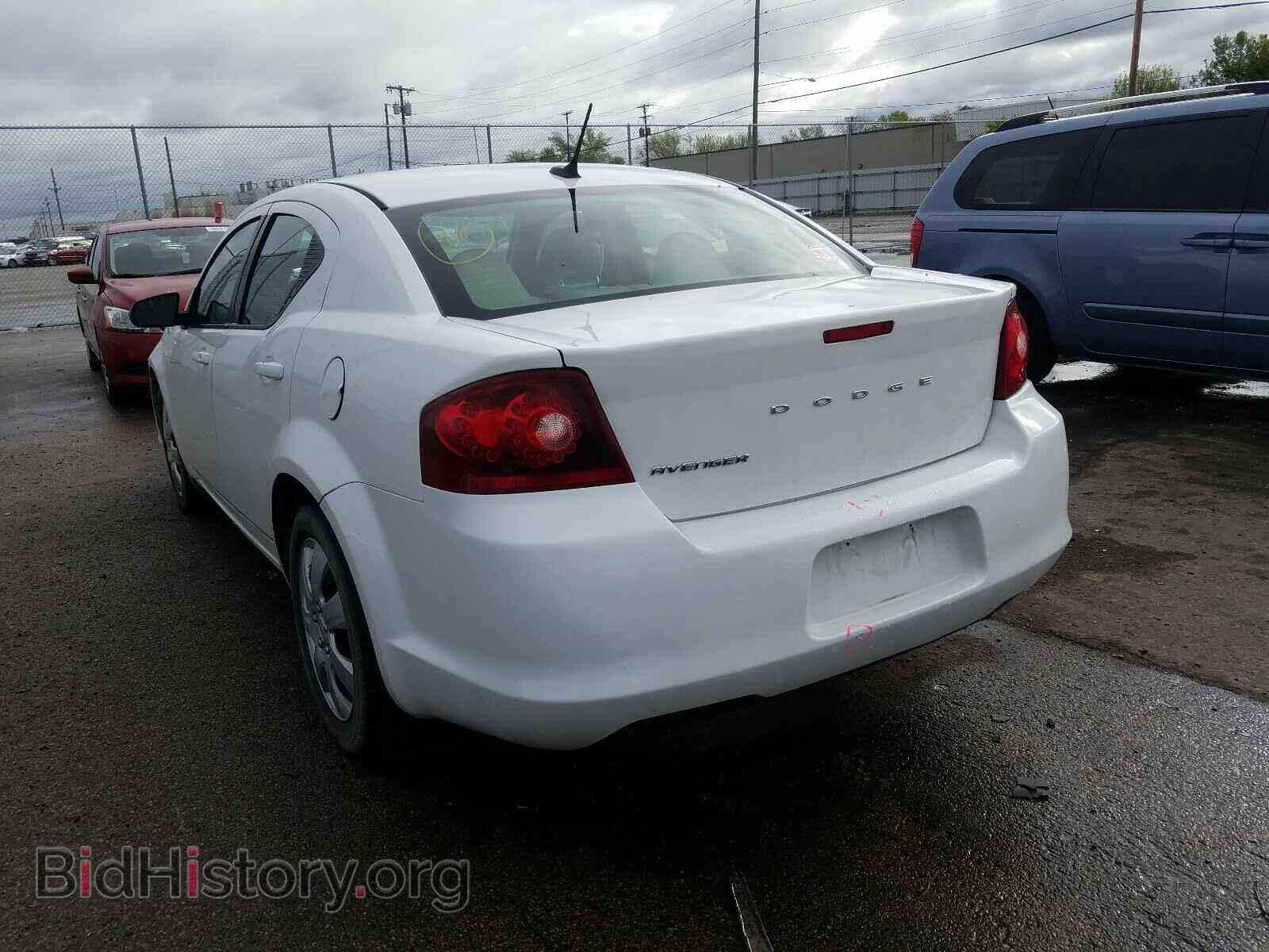 2013 DODGE AVENGER - VIN: 1C3CDZAB9DN540658 - Фото 3