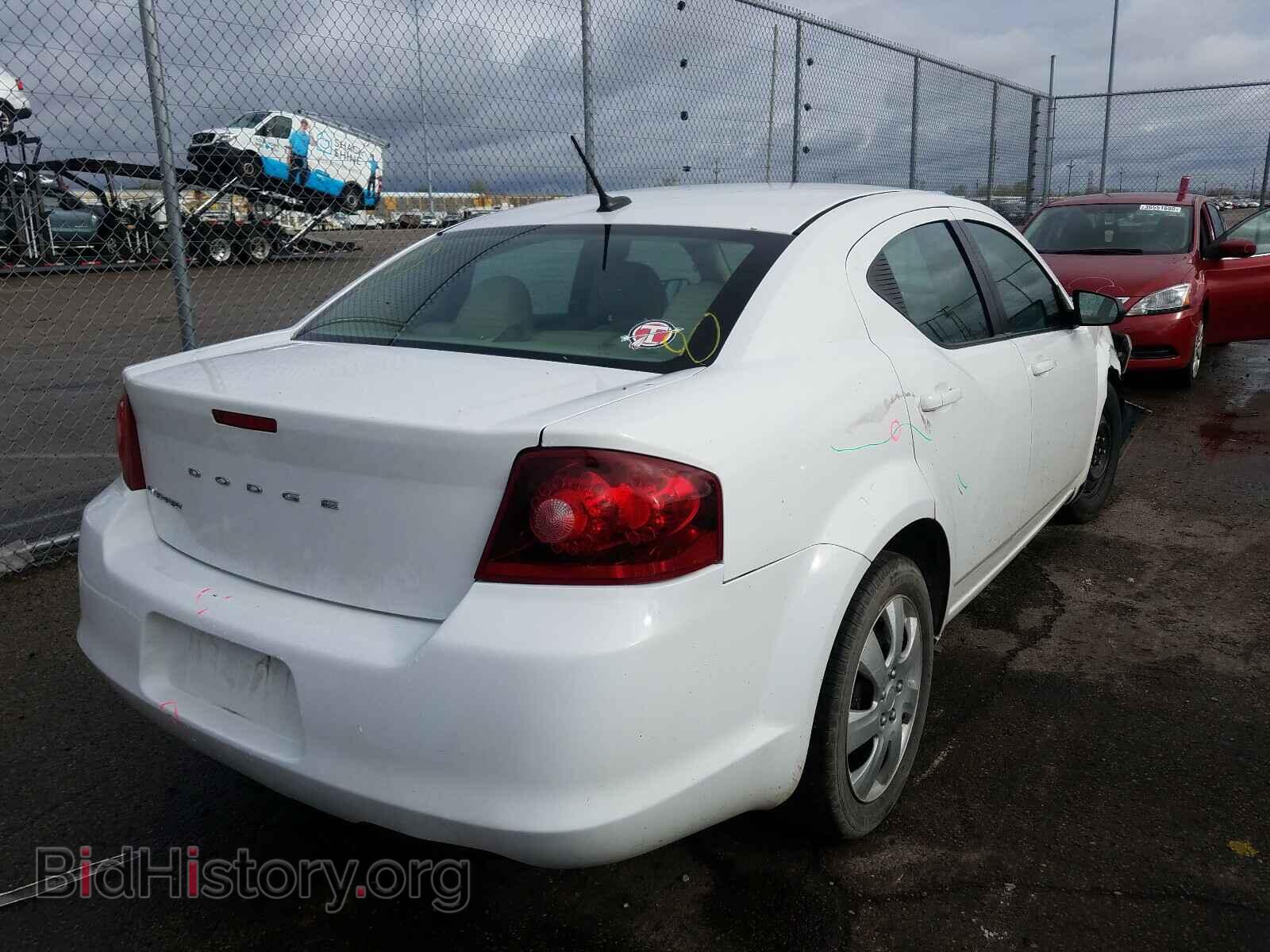 2013 DODGE AVENGER - VIN: 1C3CDZAB9DN540658 - Фото 4
