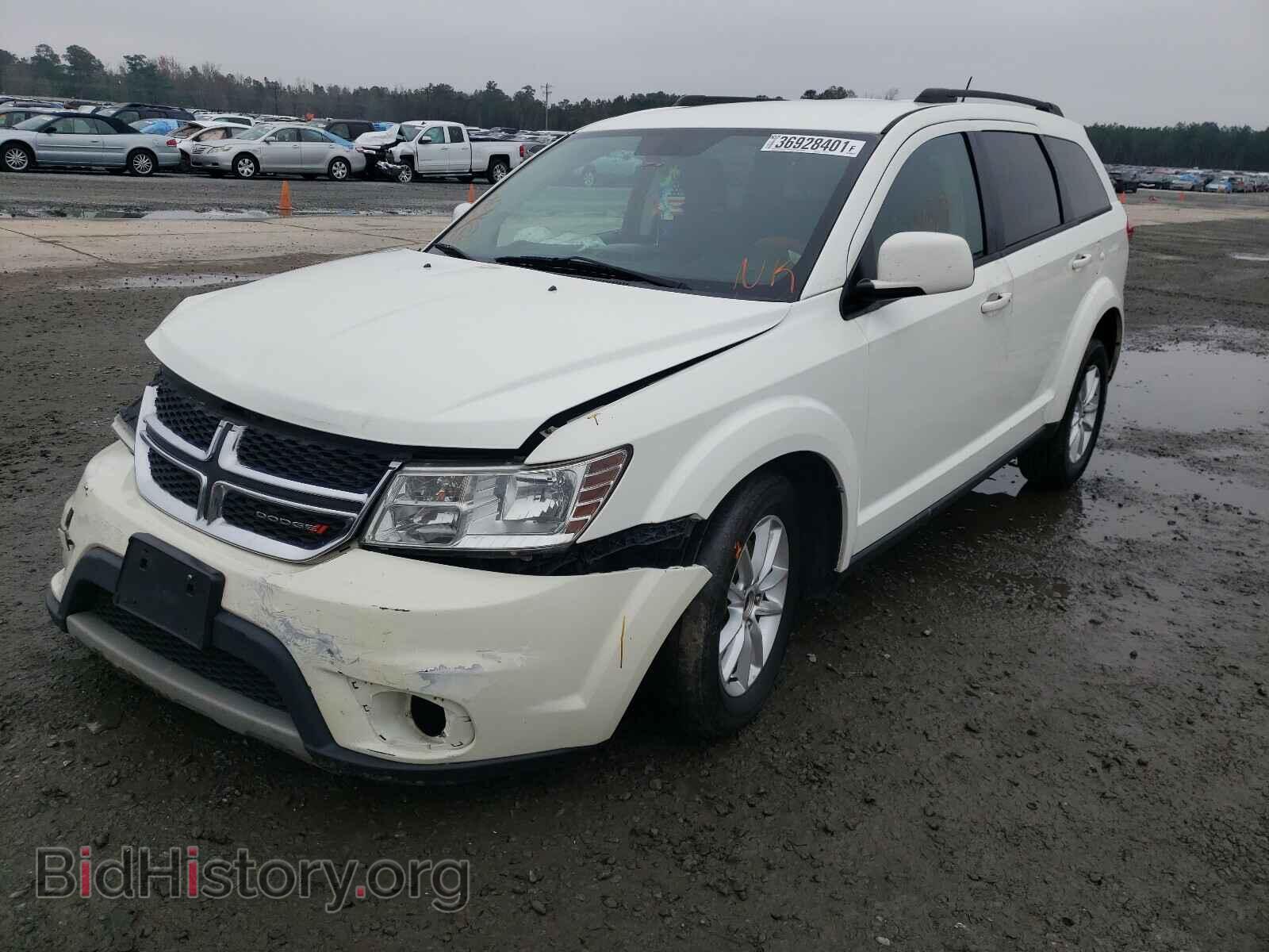2015 DODGE JOURNEY - VIN: 3C4PDCBG7FT696575 - Фото 2
