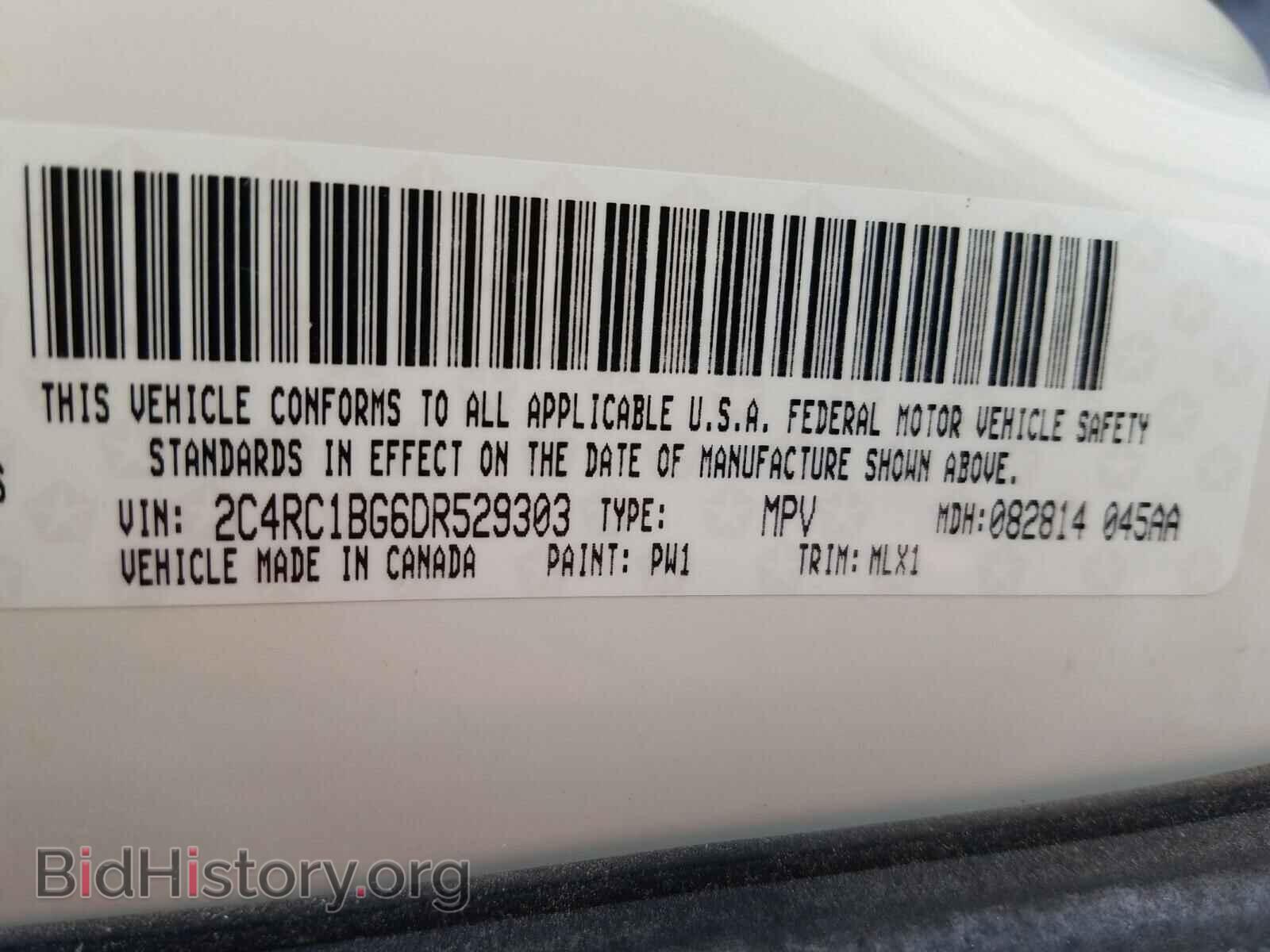 2013 CHRYSLER MINIVAN - VIN: 2C4RC1BG6DR529303 - Photo 10
