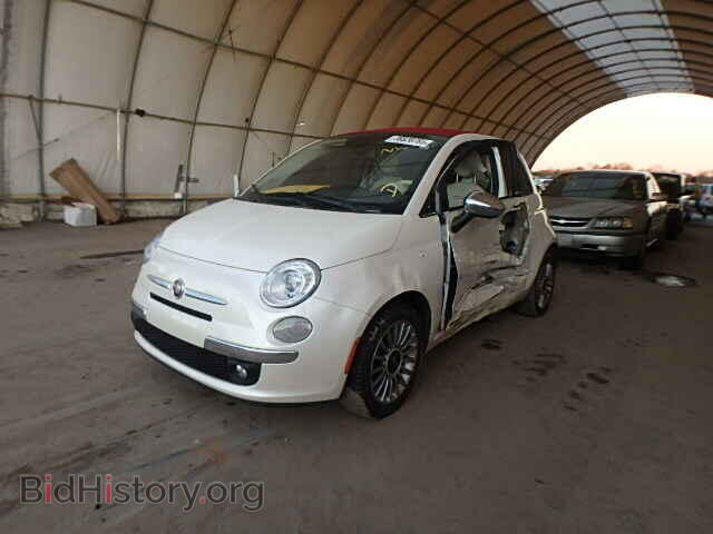 2012 FIAT 500 - VIN: 3C3CFFER7CT351795 - Фото 2