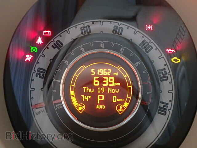 2012 FIAT 500 - VIN: 3C3CFFER7CT351795 - Фото 8