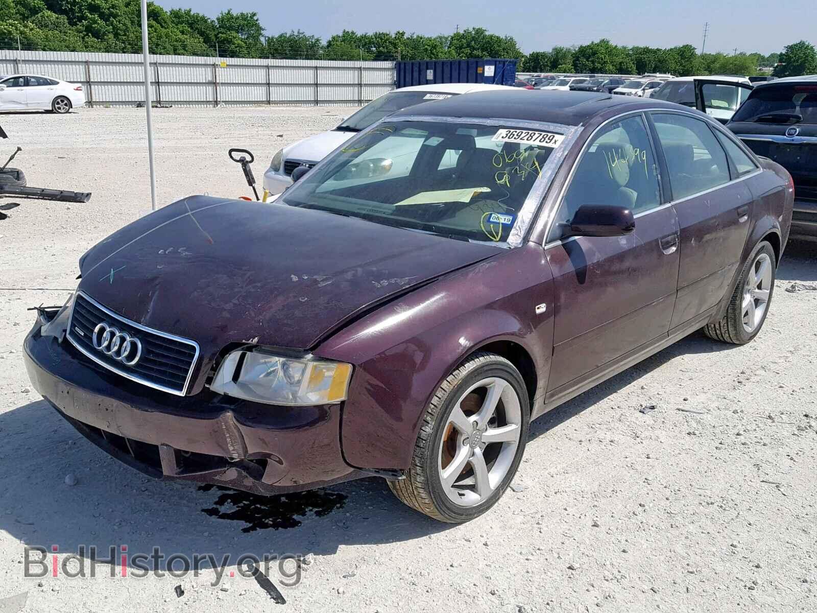 2004 AUDI A6 - VIN: WAULT64BX4N069934 - Фото 2
