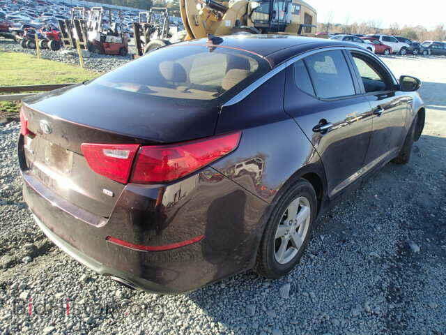2014 KIA OPTIMA - VIN: 5XXGM4A70EG302335 - Фото 4