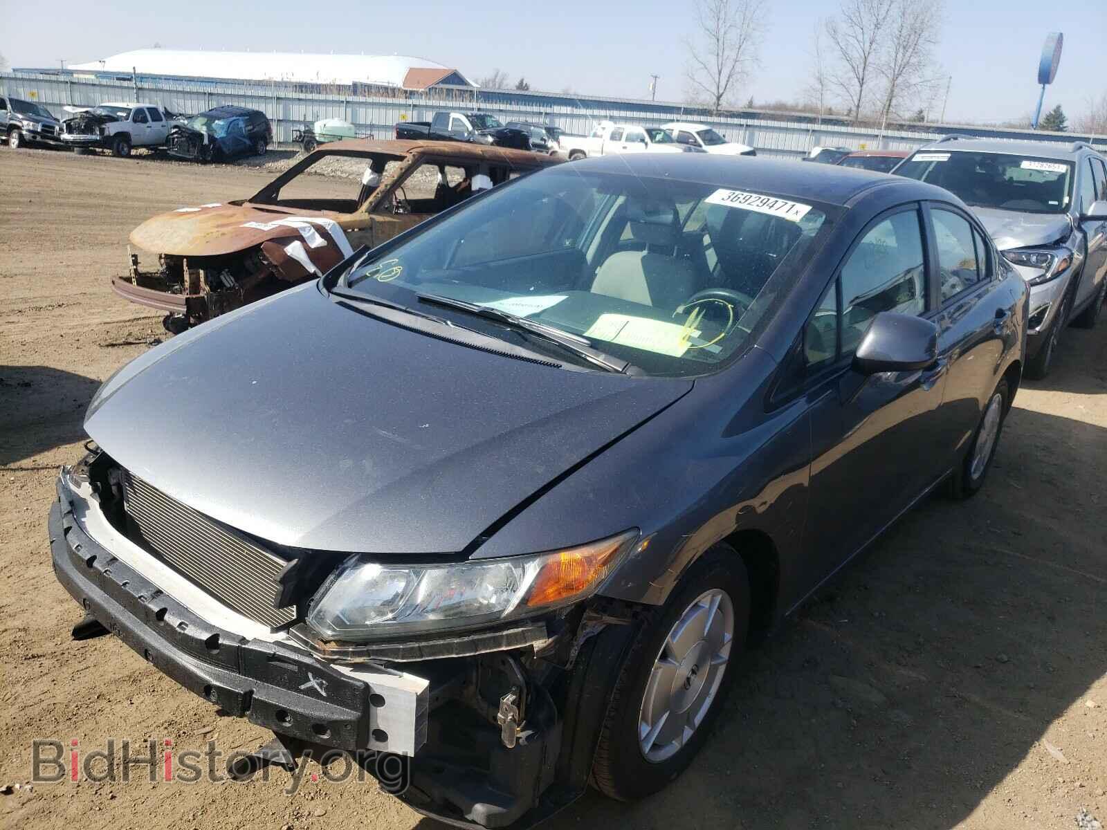 2012 HONDA CIVIC - VIN: 2HGFB2F68CH316386 - Фото 2