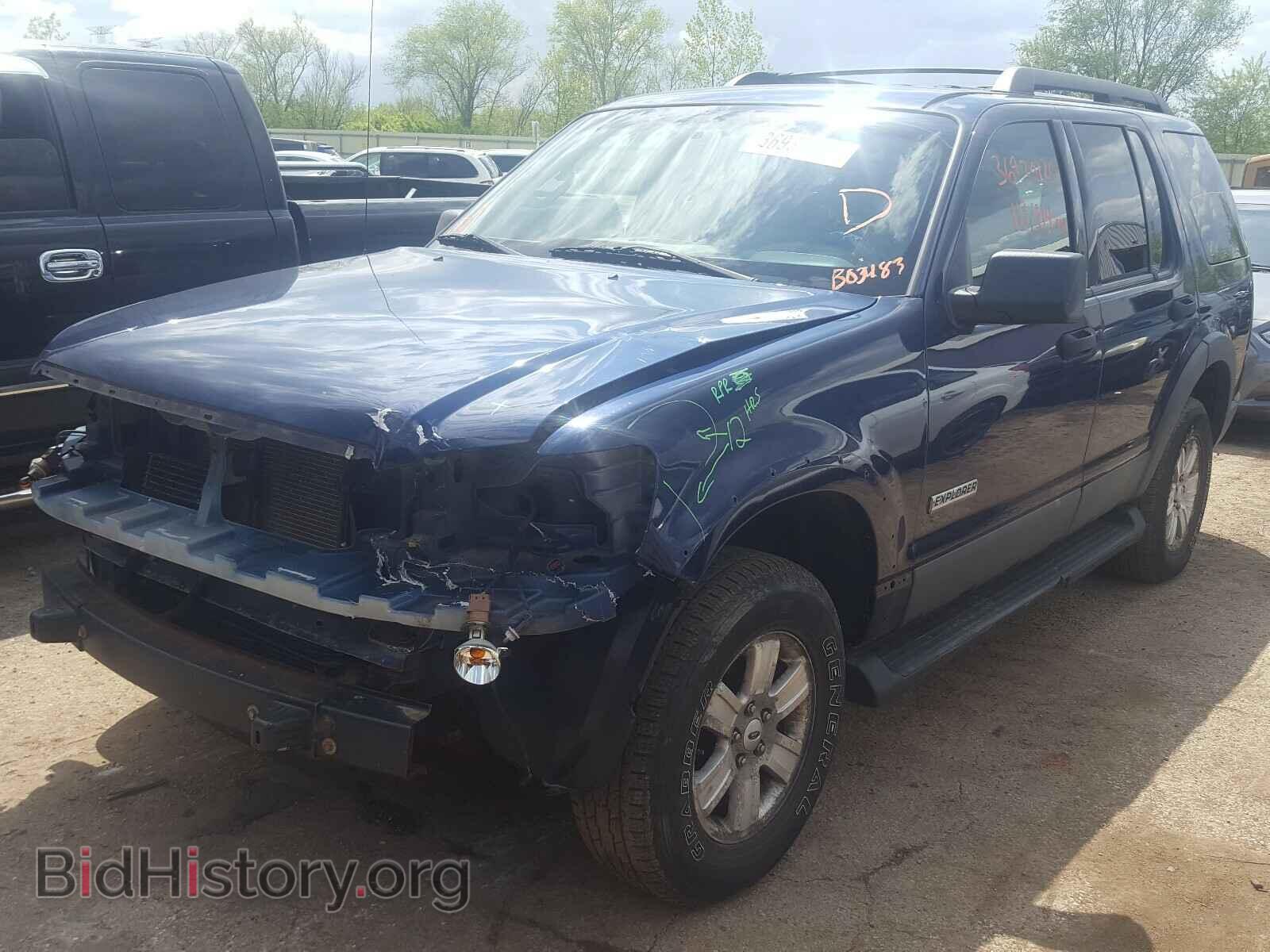 2006 FORD EXPLORER - VIN: 1FMEU73E16UB03483 - Фото 2