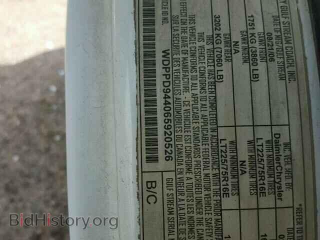 2006 DODGE SPRINTER - VIN: WDXPD944065920526 - Фото 10