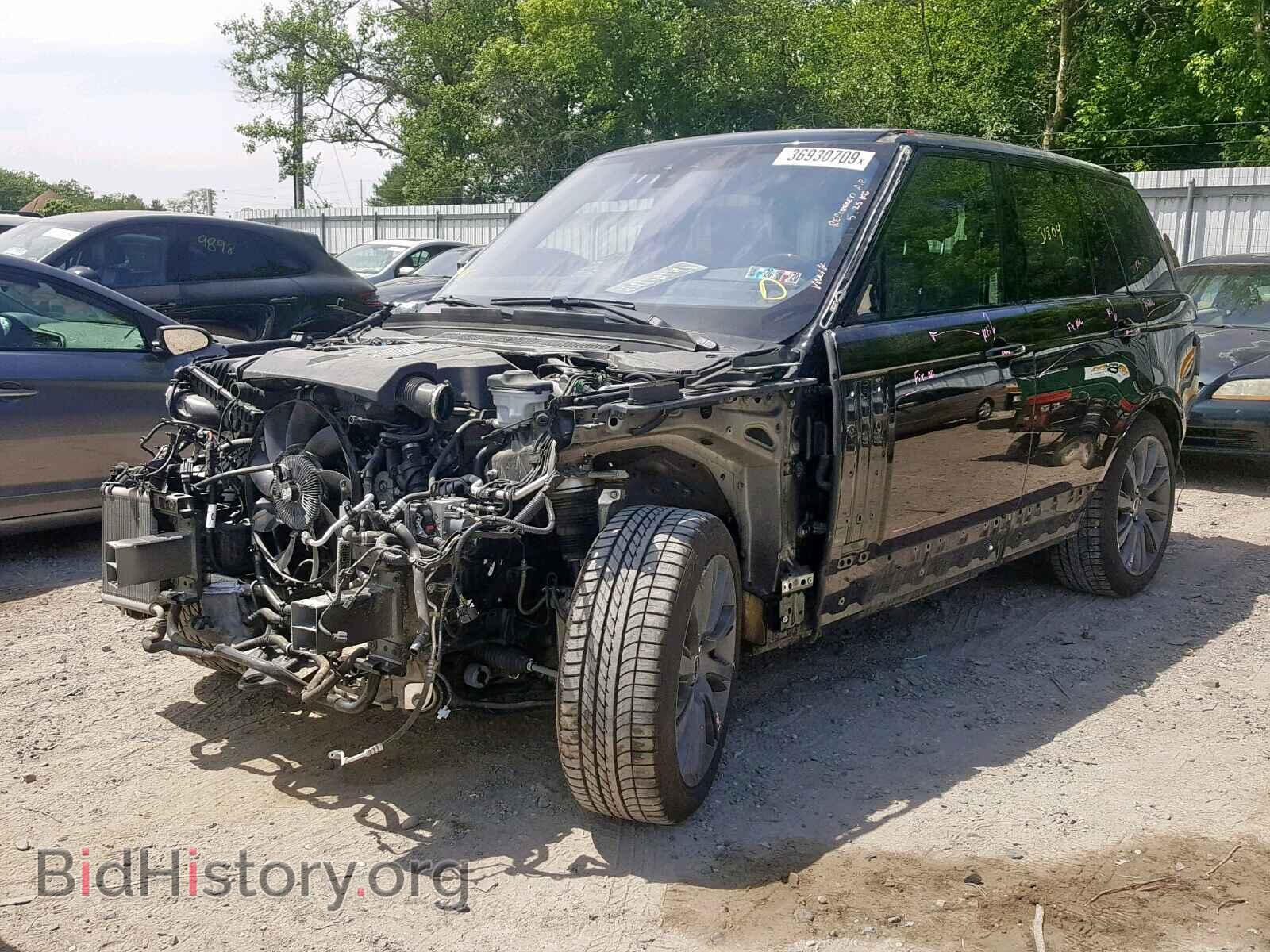2017 LAND ROVER RANGE ROVE - VIN: SALGS2FE4HA322629 - Фото 2