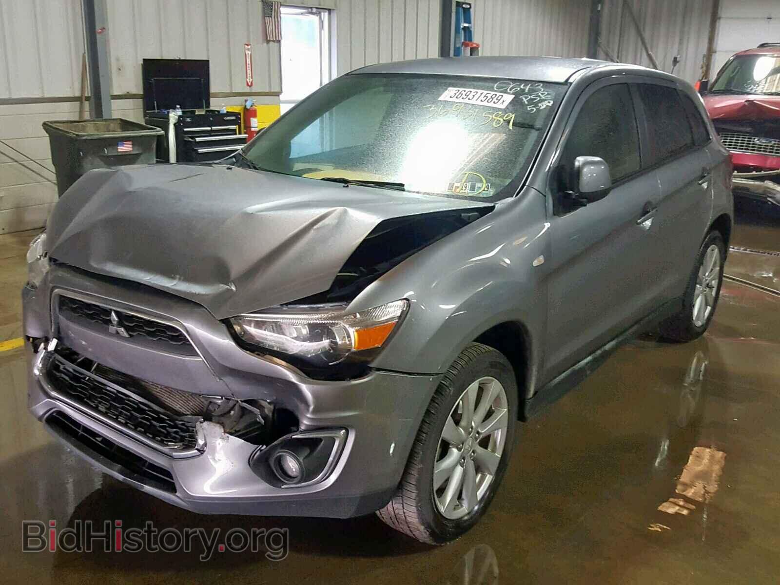 2013 MITSUBISHI OUTLANDER - VIN: 4A4AR3AUXDE020643 - Фото 2