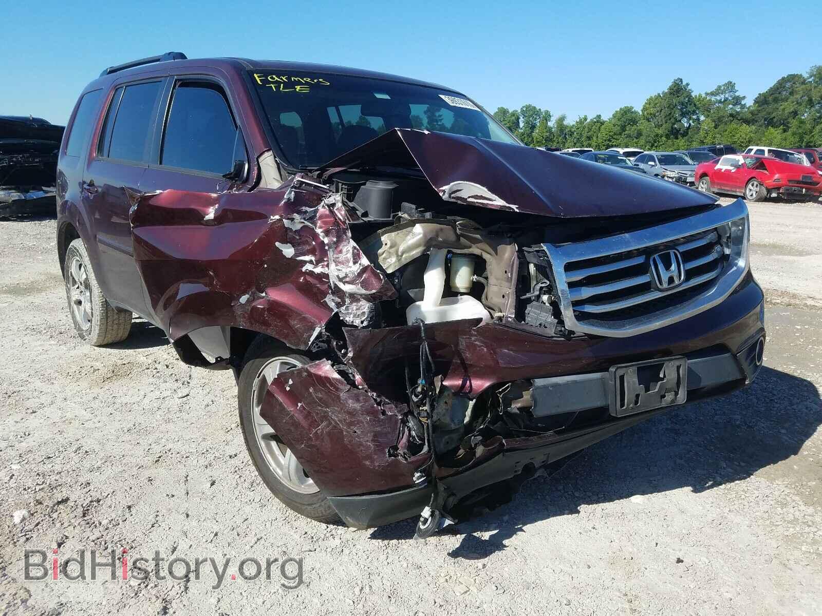 Фотография 5FNYF3H52CB039293 - HONDA PILOT 2012
