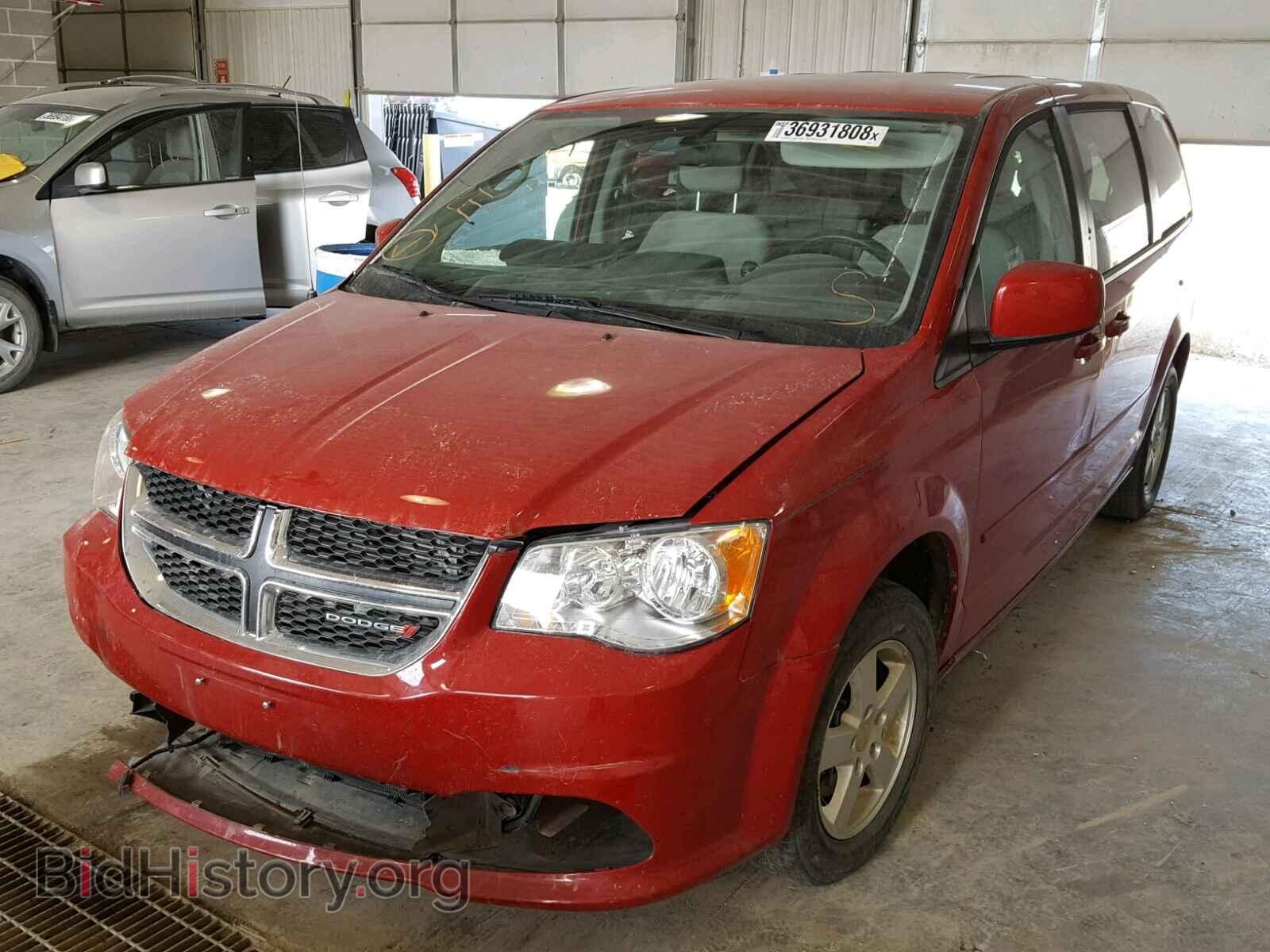 2013 DODGE CARAVAN - VIN: 2C4RDGCG4DR523501 - Фото 2
