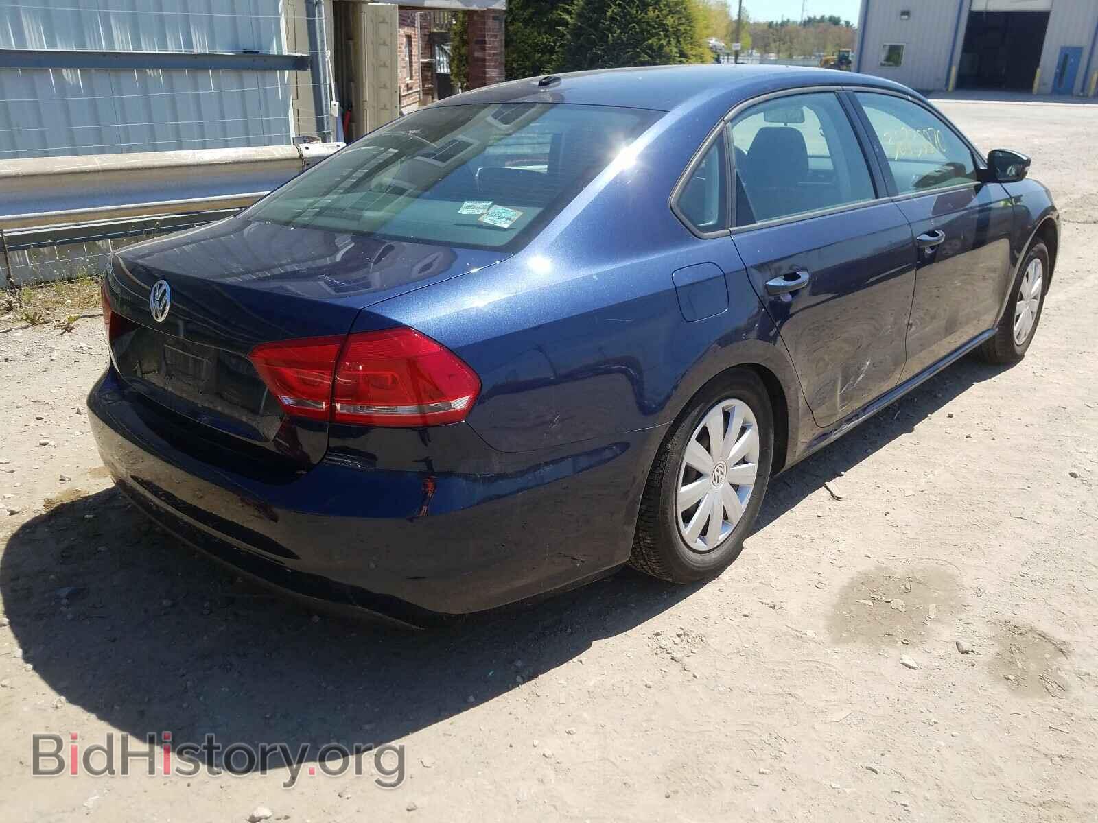 2013 VOLKSWAGEN PASSAT - VIN: 1VWAP7A30DC063764 - Фото 4
