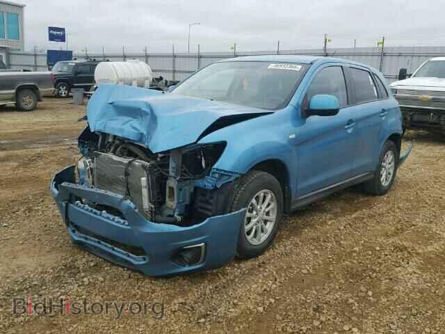 2014 MITSUBISHI OUTLANDER - VIN: 4A4AJ3AU1EE604227 - Фото 2