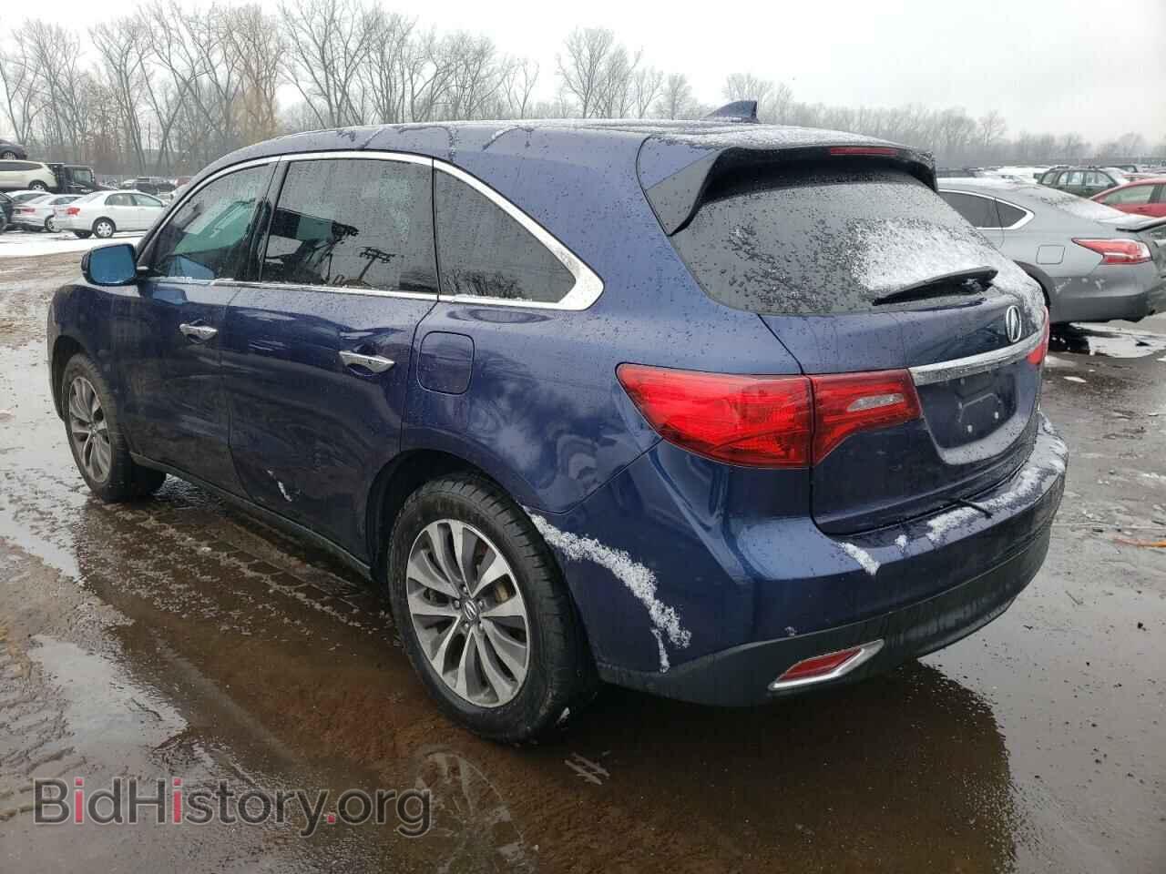 2016 ACURA MDX - VIN: 5FRYD4H48GB062276 - Фото 2