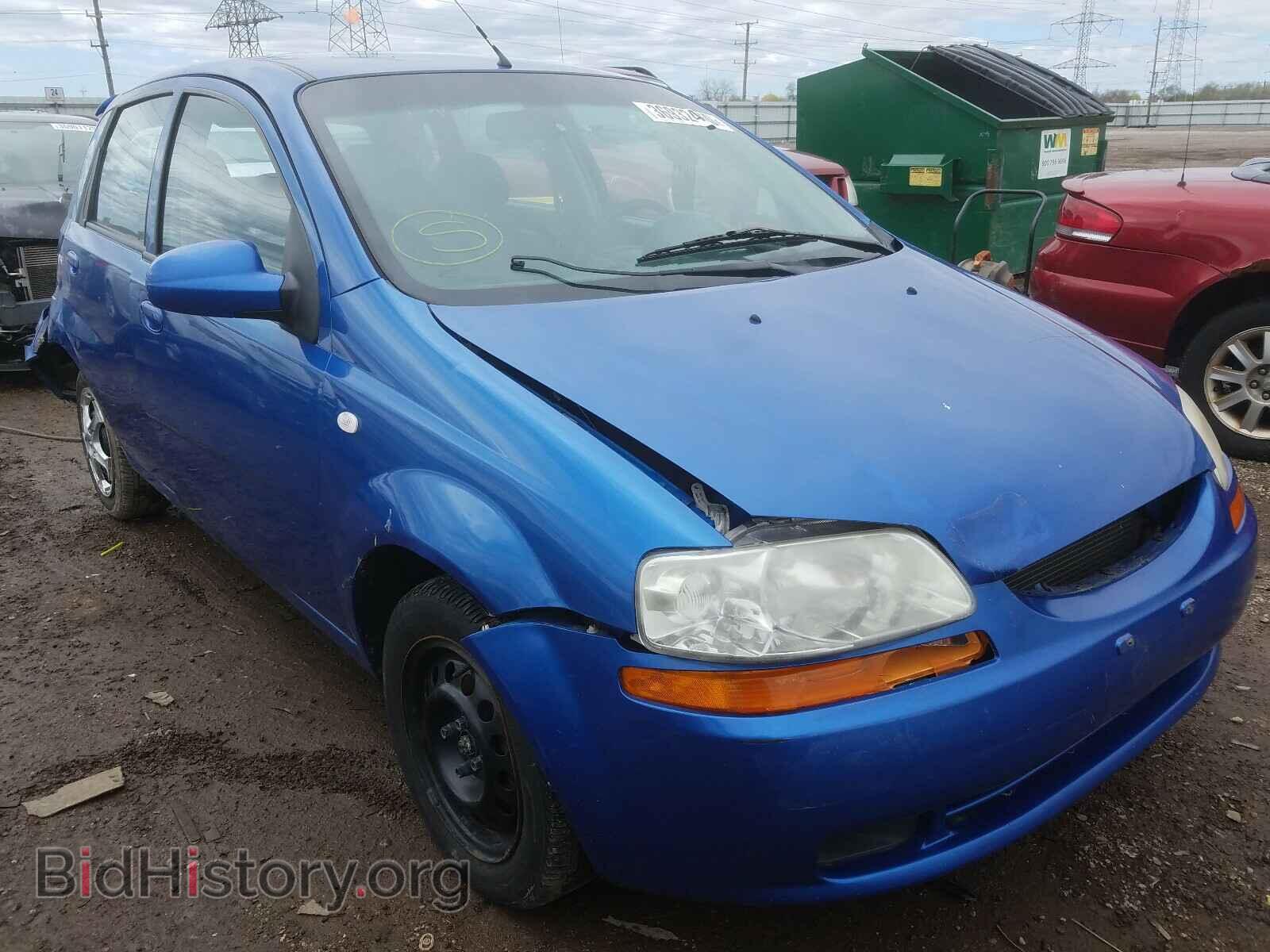 Фотография KL1TD66696B572740 - CHEVROLET AVEO 2006
