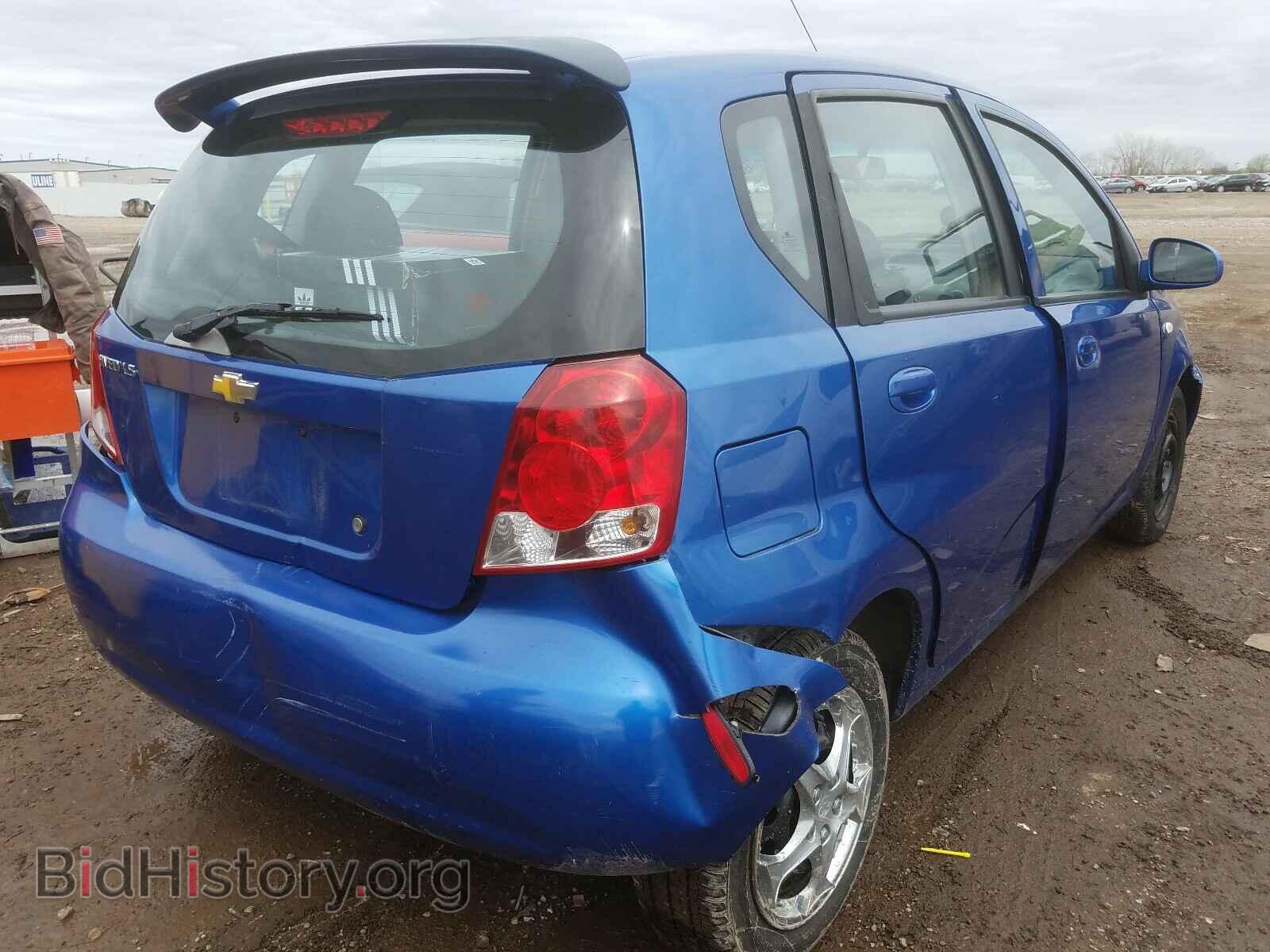 2006 CHEVROLET AVEO - VIN: KL1TD66696B572740 - Фото 4