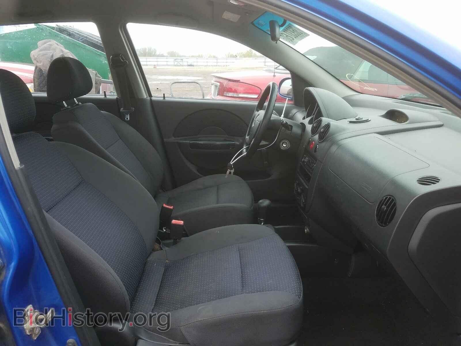2006 CHEVROLET AVEO - VIN: KL1TD66696B572740 - Фото 5