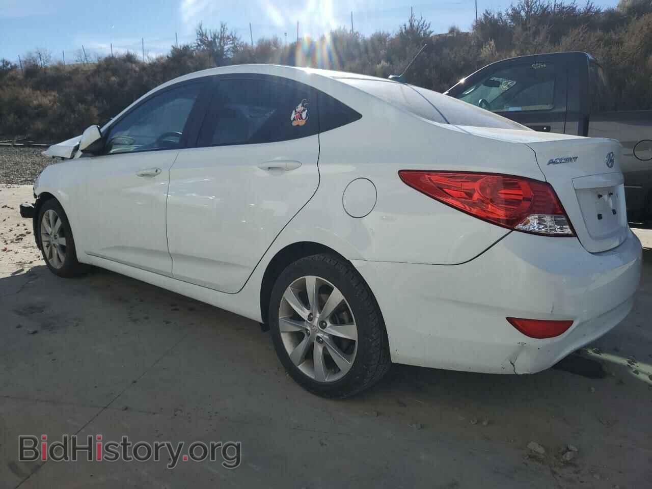 2014 HYUNDAI ACCENT - VIN: KMHCU4AEXEU775260 - Фото 2