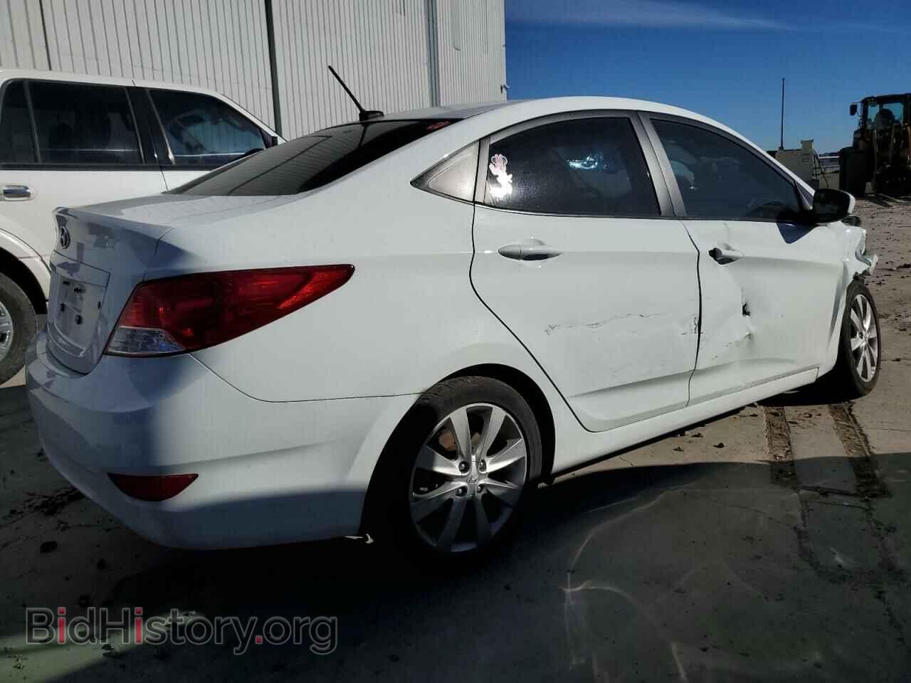 2014 HYUNDAI ACCENT - VIN: KMHCU4AEXEU775260 - Фото 3