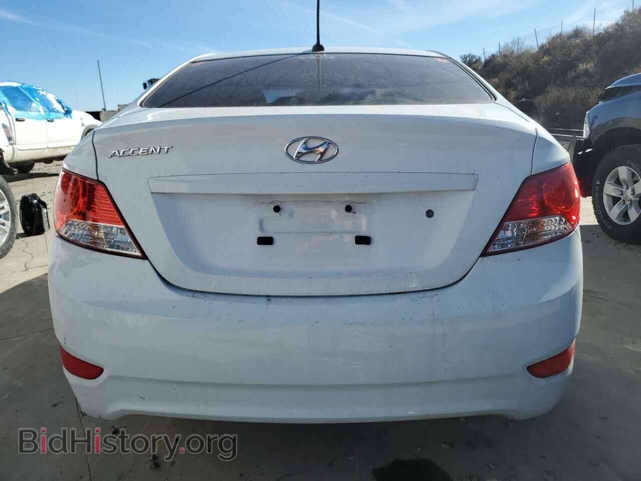 2014 HYUNDAI ACCENT - VIN: KMHCU4AEXEU775260 - Фото 6