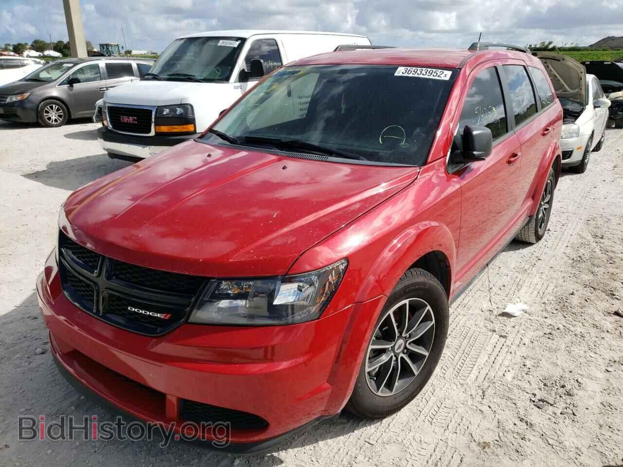 2018 DODGE JOURNEY - VIN: 3C4PDCAB3JT382730 - Фото 2