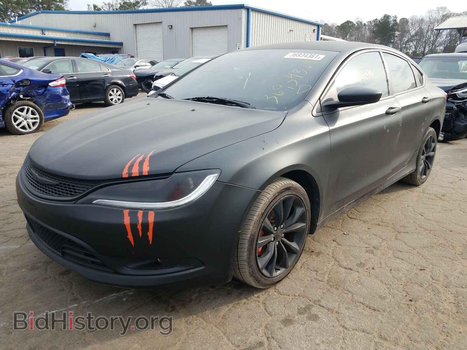 2015 CHRYSLER 200 - VIN: 1C3CCCBB0FN712688 - Фото 2