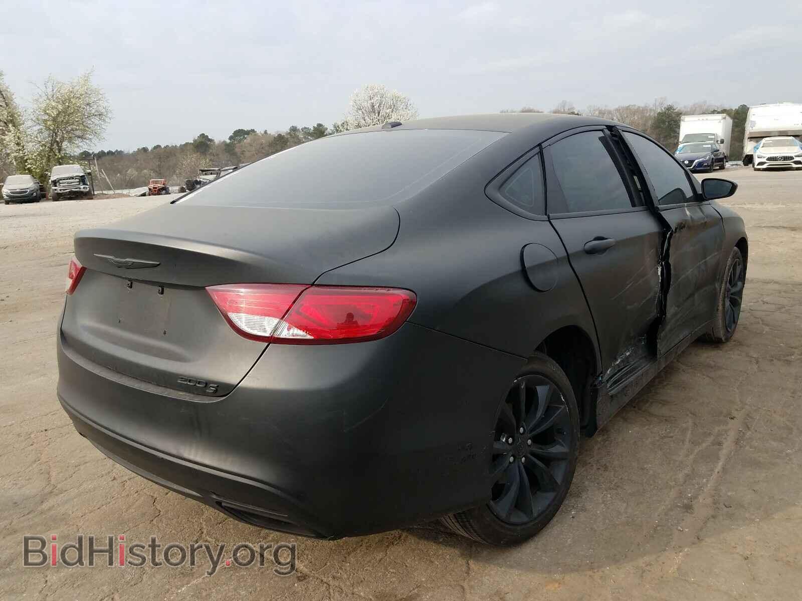 2015 CHRYSLER 200 - VIN: 1C3CCCBB0FN712688 - Фото 4