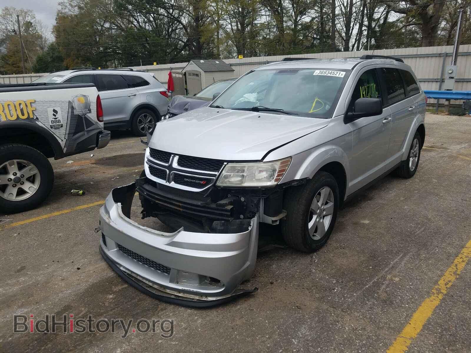 2011 DODGE JOURNEY - VIN: 3D4PG4FB9BT513895 - Фото 2