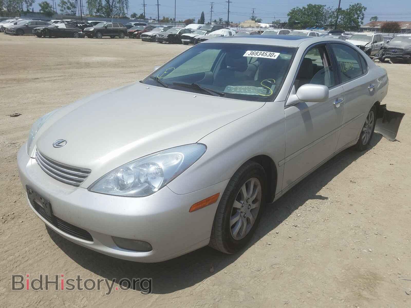 2004 LEXUS ES330 - VIN: JTHBA30G145006353 - Фото 2