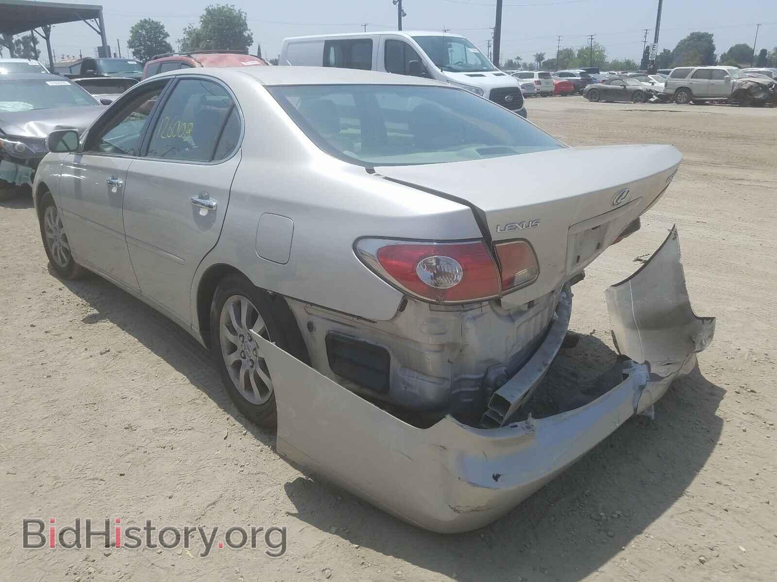 2004 LEXUS ES330 - VIN: JTHBA30G145006353 - Фото 3