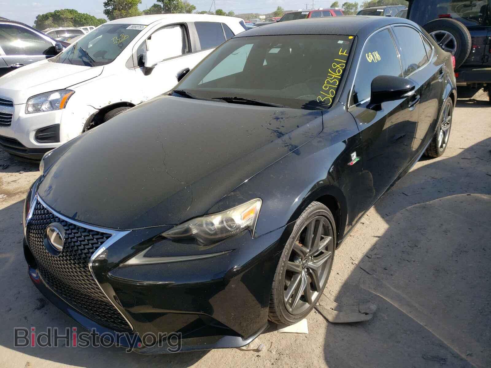 2014 LEXUS IS - VIN: JTHBF1D20E5024347 - Фото 2
