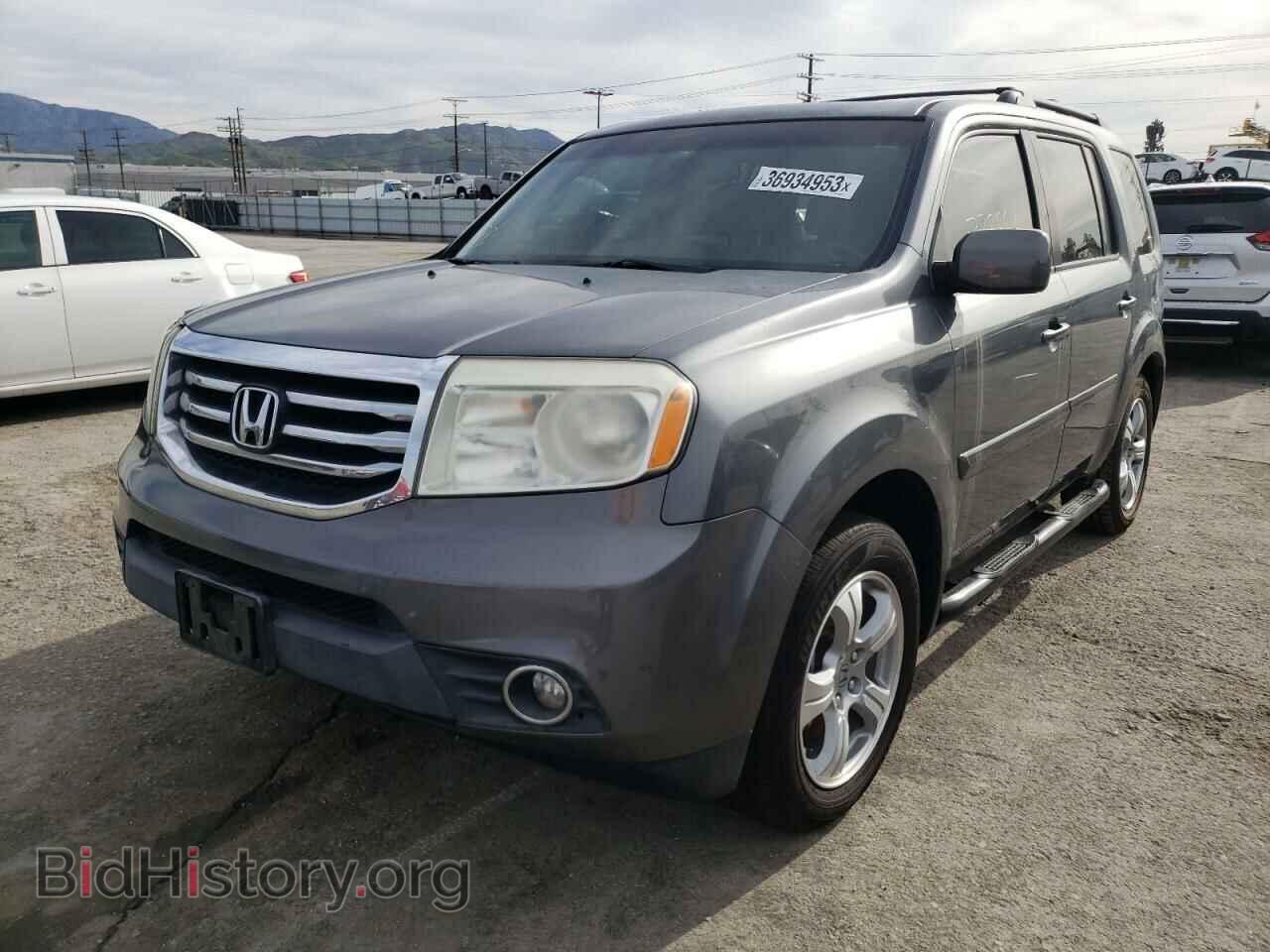 Photo 5FNYF3H54CB015075 - HONDA PILOT 2012
